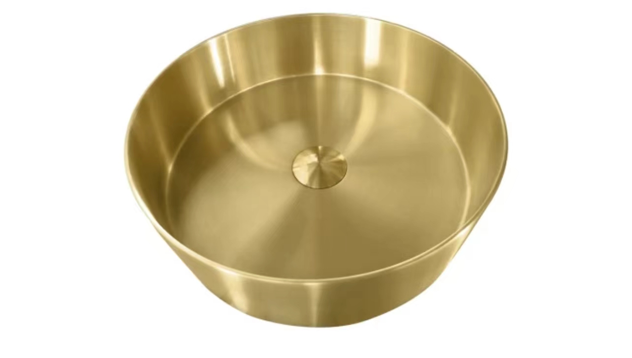 Stainless steel basins